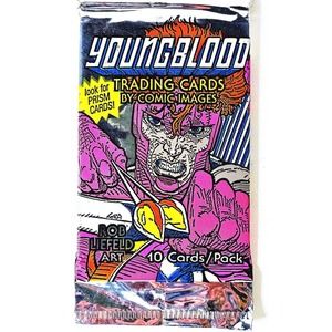 YOUNGBLOOD Comic Images Trading Cards Rob Liefeld Art 10 Card Pack 1992 Sealed